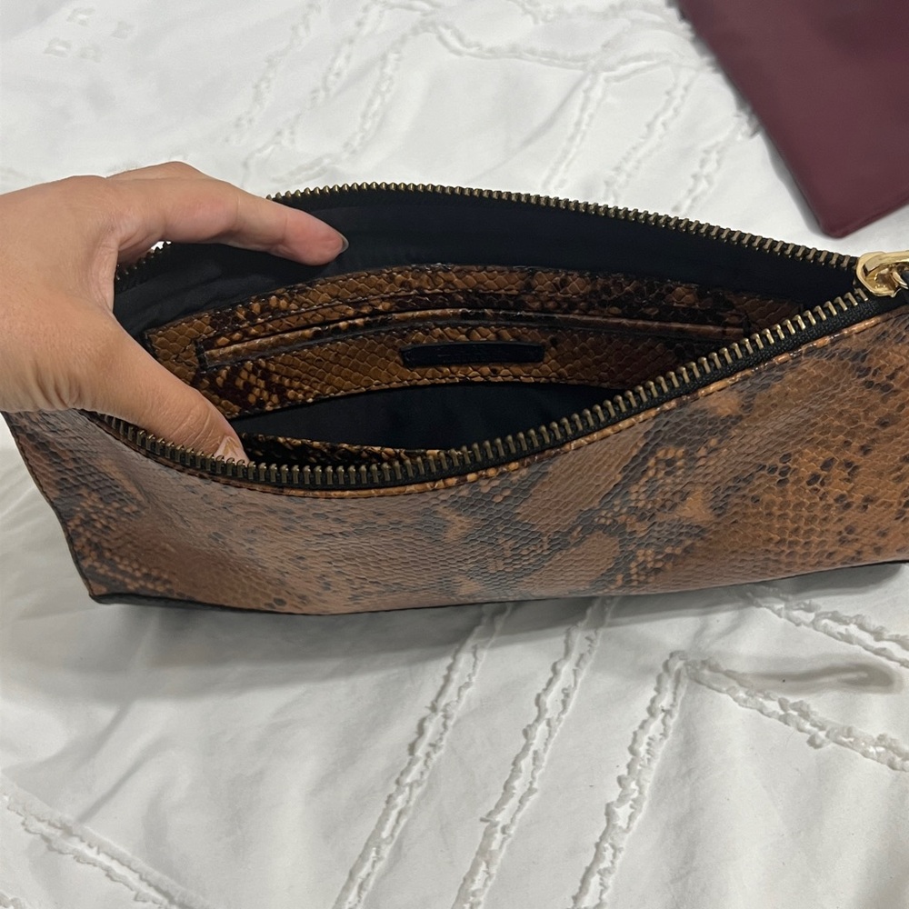 Zara Python Clutch Bag - image 2